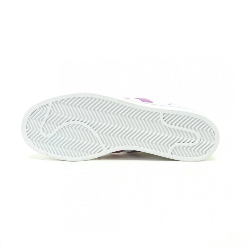 【AT14920】adidas OriginalsスーパースターIIシェルトゥスニーカー- 白紫色、エレガントなカラーリング、女性らしい雰囲気、高品質素材、耐久性抜群 | Superstar