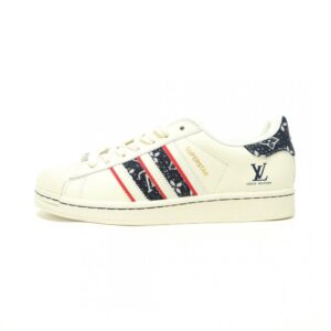 【AT14923】ルイ・ヴィトン x アディダス オリジナルス限定スーパースターシェルトゥスニーカー | Louis Vuitton x Adidas