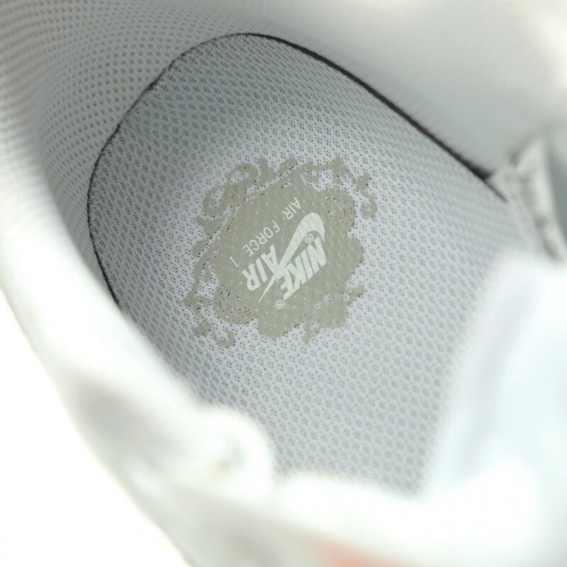 【AT14928】ナイキ Air Force 1 '07 Low ホワイトブラック スカルグラフィティカスタムバージョン | Nike Air Force 1