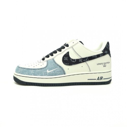 163721626_1 【AT14930】ルイ・ヴィトン x ナイキ エアフォース1 コラボレーションスニーカー 新着デザイン | Nike x Louis Vuitton