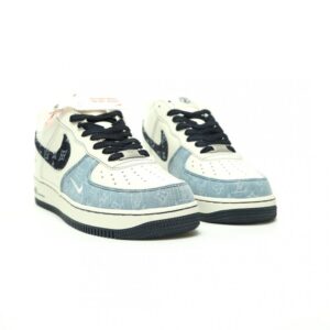 【AT14930】ルイ・ヴィトン x ナイキ エアフォース1 コラボレーションスニーカー 新着デザイン | Nike x Louis Vuitton