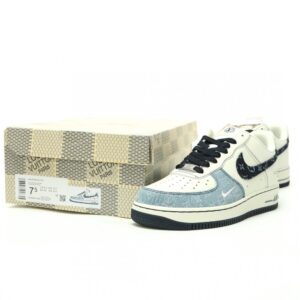 【AT14930】ルイ・ヴィトン x ナイキ エアフォース1 コラボレーションスニーカー 新着デザイン | Nike x Louis Vuitton