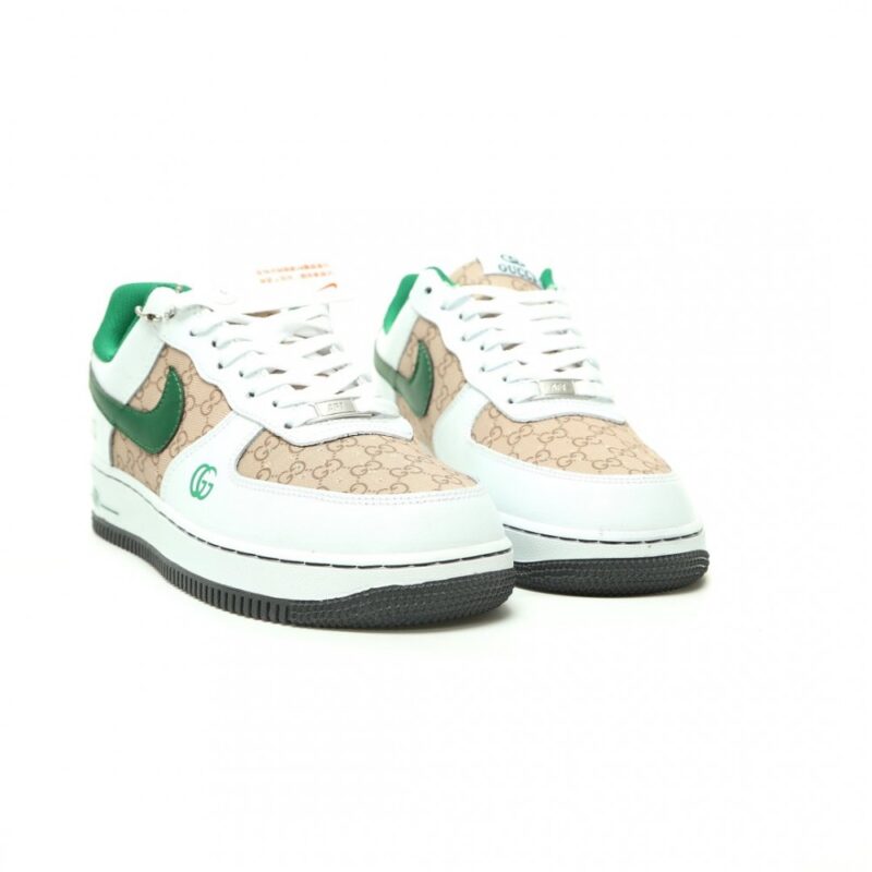 【AT14931】ナイキ(Nike) × グッチ(Gucci)コラボ Air Force 1 Low スニーカー | Nike x Gucci