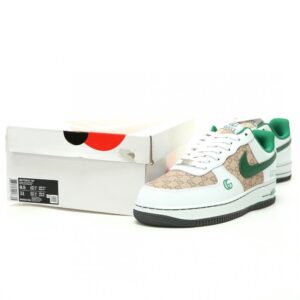 【AT14931】ナイキ(Nike) × グッチ(Gucci)コラボ Air Force 1 Low スニーカー | Nike x Gucci