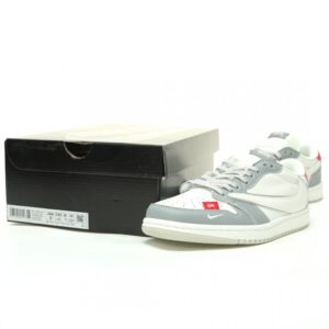 【AT14937】ステューシー x トラビス スコット x ナイキ エア ジョーダン 1 ロー スニーカー - ストリートファッション文化の象徴 | Stussy x Nike