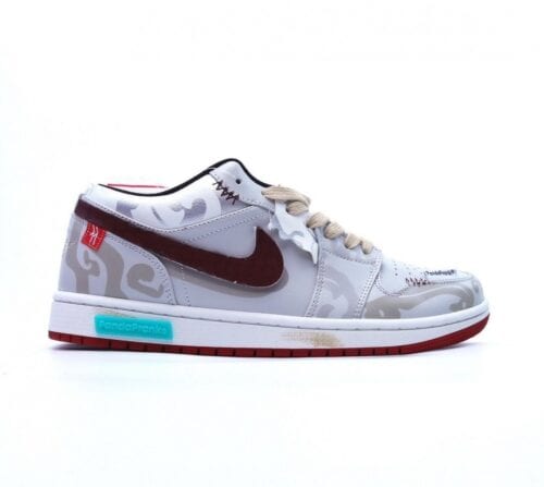 【AT1495】LV × Nike Nike SB Dunk Low Pro x LV ナイキSB ダンクロープロ x LV ルイヴィトン コラボ レトロローカットカジュアルスケートボードシューズ