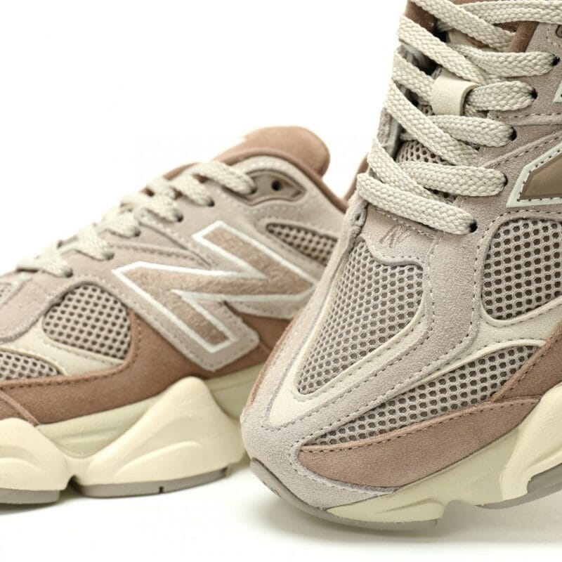【AT14950】New Balance 9060シリーズレトロランニングシューズ - 高品質スエードとメッシュ生地デザイン | New Balance