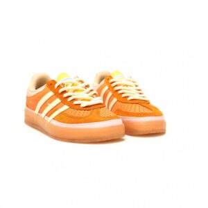 【AT14958】アディダス x バッドバニー コラボ Gazelle Indoor スニーカー - ストリートカルチャーと音楽ファッションの融合 | Adidas Gazelle