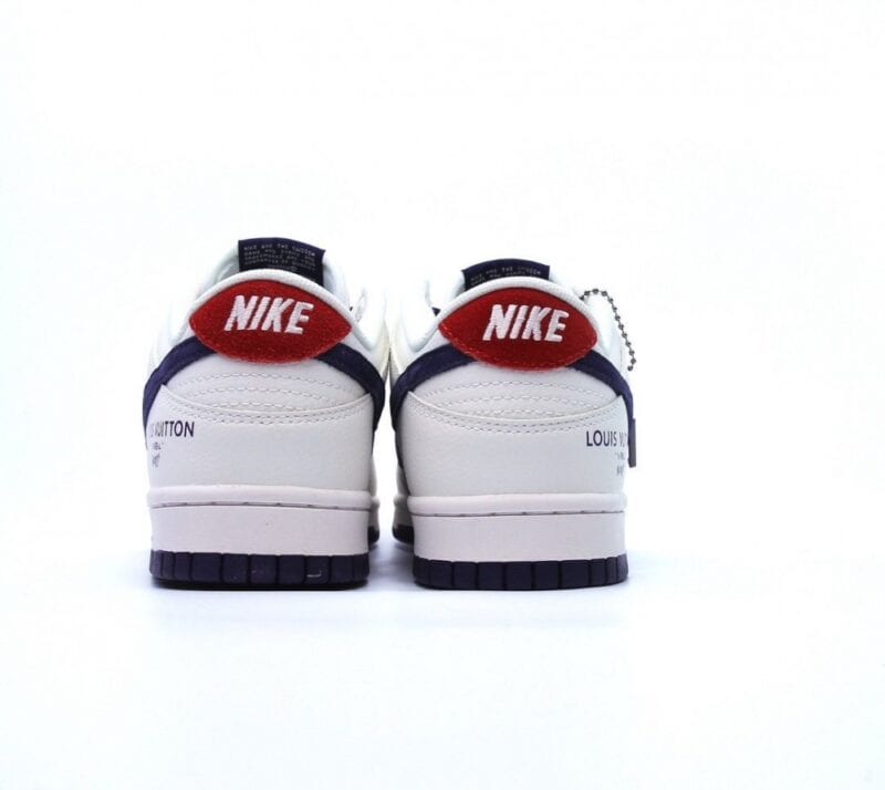 【AT1496】LV × Nike Louis Vuitton x Nike Dunk SB Low ルイ・ヴィトン×ナイキ ダンクSB ロー LVコラボ ホワイトブラック