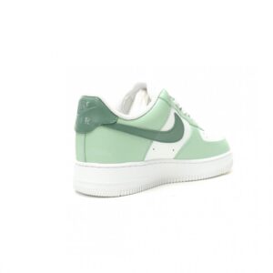 【AT14965】Nike Air Force 1 '07 Low カスタムグラフィティシューズ 緑白 幸運草デザイン | Nike Air Force 1