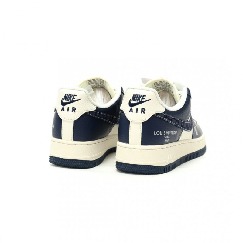【AT14967】ルイヴィトン x ナイキ コラボ Air Force 1 スニーカー - 高級感とストリートスタイルの融合 | Nike x Louis Vuitton