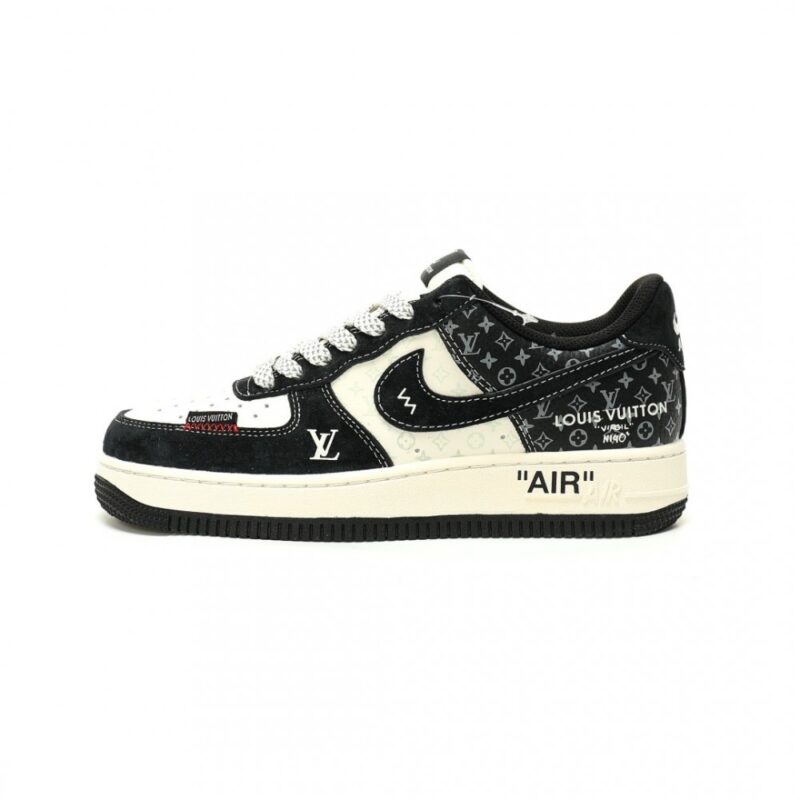 【AT14968】Louis Vuitton x Nike Air Force 1 スニーカー - フレンチエレガンスとアメリカンストリートカルチャーの融合 | Nike x Louis Vuitton