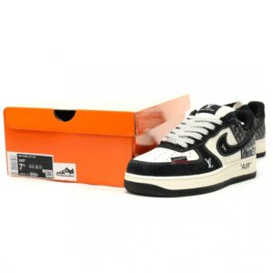 【AT14968】Louis Vuitton x Nike Air Force 1 スニーカー - フレンチエレガンスとアメリカンストリートカルチャーの融合 | Nike x Louis Vuitton