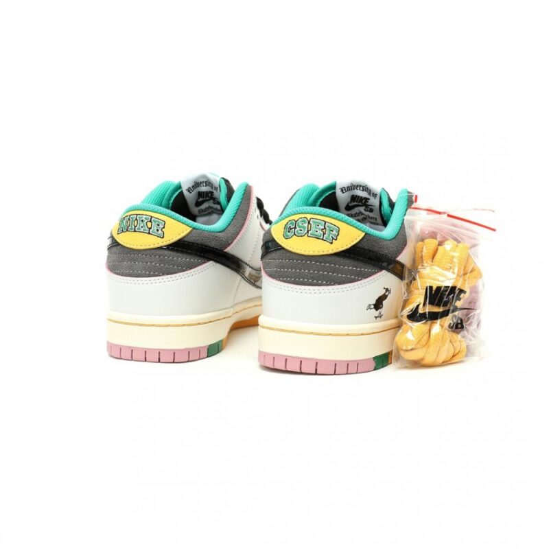 【AT14972】ナイキSB × CSEFコラボ Dunk Low スケートボードファッションシューズ | Dunk