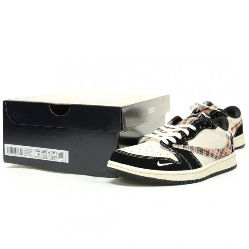 【AT14978】ナイキエアジョーダン1ローコラボレーションスニーカー | Nike x Travis Scott