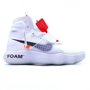 【AT1498】Nike REACT Hyperdunk 2017 Off-White × Nike ナイキは、10番目のヘルキャット、重影GHOSTINGテーマ、Off-White共同制作のバスケットボールシューズ、Nike REACT Hyperdunk 2017を発売しました。