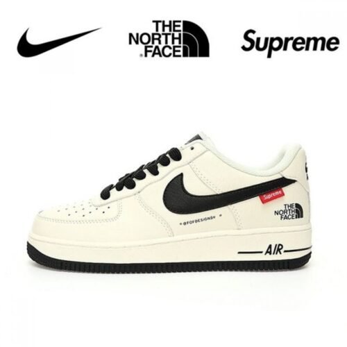 【AT1501】The North Face × Nike & Supreme × Nike Air Force 1 Low 独占撮影✨NK Air Force 1 エアフォースワンスニーカー クリアランス