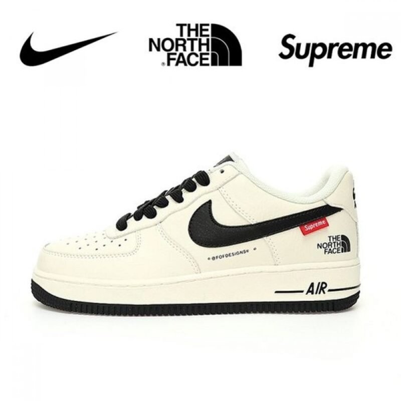 【AT1501】The North Face × Nike & Supreme × Nike Air Force 1 Low 独占撮影✨NK Air Force 1 エアフォースワンスニーカー クリアランス