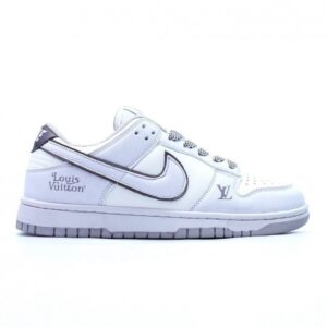 【AT1502】Nike × LV ナイキSB Nike SB Dunk Low Pro x LV ダンク ロー プロ x LV ルイ・ヴィトン コラボレーション ヴィンテージローカットカジュアルスポーツスケートボードシューズ