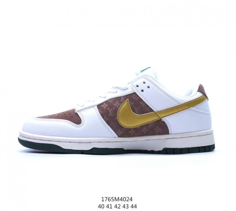 【AT1502】Nike × LV ナイキSB Nike SB Dunk Low Pro x LV ダンク ロー プロ x LV ルイ・ヴィトン コラボレーション ヴィンテージローカットカジュアルスポーツスケートボードシューズ