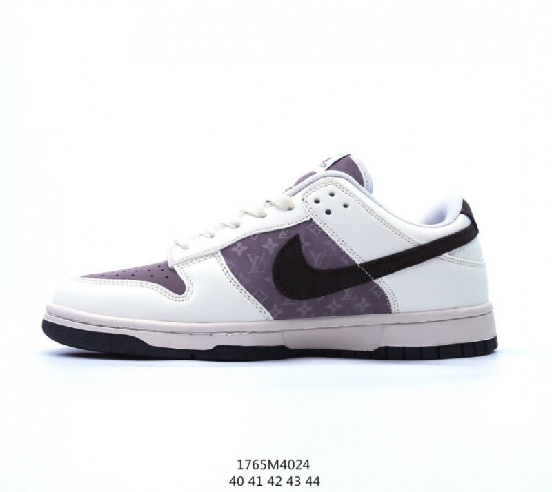 【AT1502】Nike × LV ナイキSB Nike SB Dunk Low Pro x LV ダンク ロー プロ x LV ルイ・ヴィトン コラボレーション ヴィンテージローカットカジュアルスポーツスケートボードシューズ
