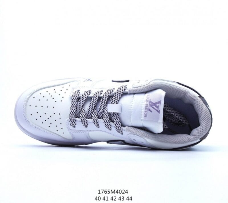 【AT1502】Nike × LV ナイキSB Nike SB Dunk Low Pro x LV ダンク ロー プロ x LV ルイ・ヴィトン コラボレーション ヴィンテージローカットカジュアルスポーツスケートボードシューズ