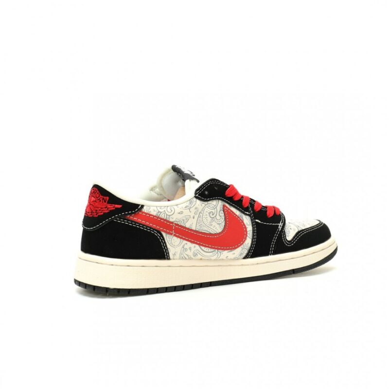 【AT15025】ナイキ x シュプリーム x トラヴィス・スコット Air Jordan 1 Low スニーカー | Supreme x Nike