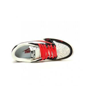 【AT15025】ナイキ x シュプリーム x トラヴィス・スコット Air Jordan 1 Low スニーカー | Supreme x Nike