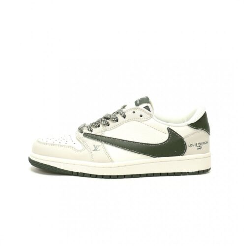 762667194_1 【AT15026】Louis Vuitton x Travis Scott x Nike Air Jordan 1 Lowコラボスニーカー | Nike x Louis Vuitton