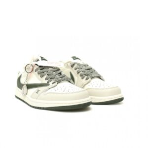 【AT15026】Louis Vuitton x Travis Scott x Nike Air Jordan 1 Lowコラボスニーカー | Nike x Louis Vuitton
