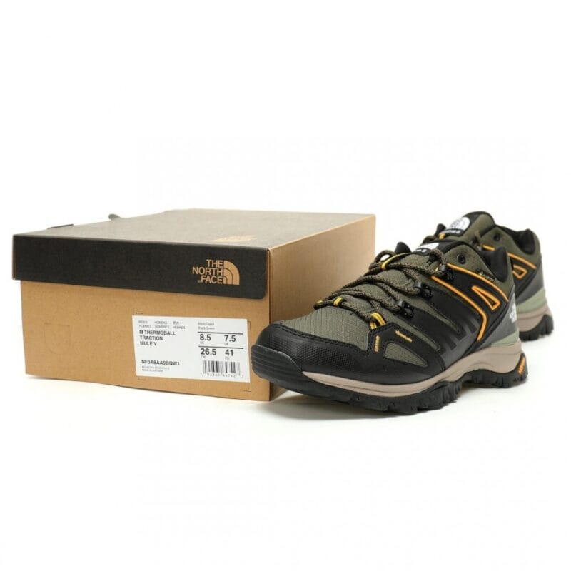 【AT15039】ザ・ノースフェイスHEDGEHOG FASTPACK WPローカットハイキングシューズ、プロフェッショナルなアウトドア遺伝子と都市のファッションを融合したオリーブグリーン | TNF
