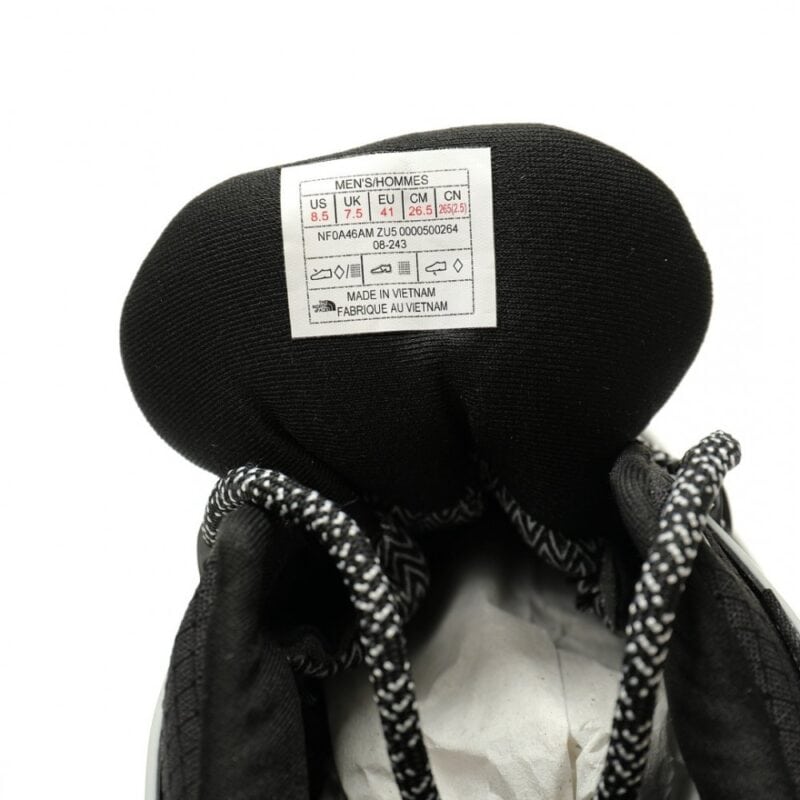 【AT15042】ザ・ノース・フェイスのヘッジホッグファストパックWP - ブラックメッシュカラーハイキングシューズ | TNF