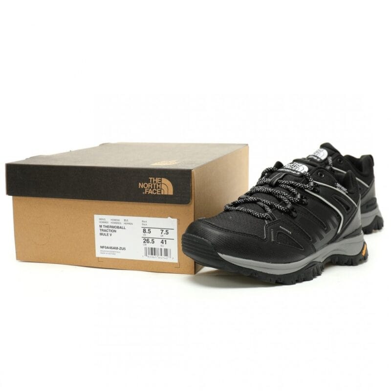 【AT15042】ザ・ノース・フェイスのヘッジホッグファストパックWP - ブラックメッシュカラーハイキングシューズ | TNF