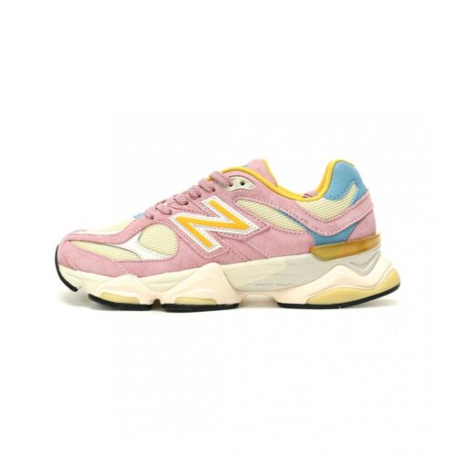 897360226_1 【AT15052】New Balance ピンクスエードスニーカー - 9060シリーズ レトロデザイン - スポーツカジュアルな日常履物 | New Balance