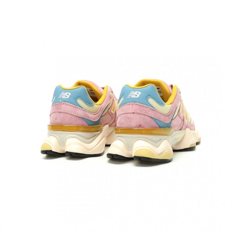 【AT15052】New Balance ピンクスエードスニーカー - 9060シリーズ レトロデザイン - スポーツカジュアルな日常履物 | New Balance