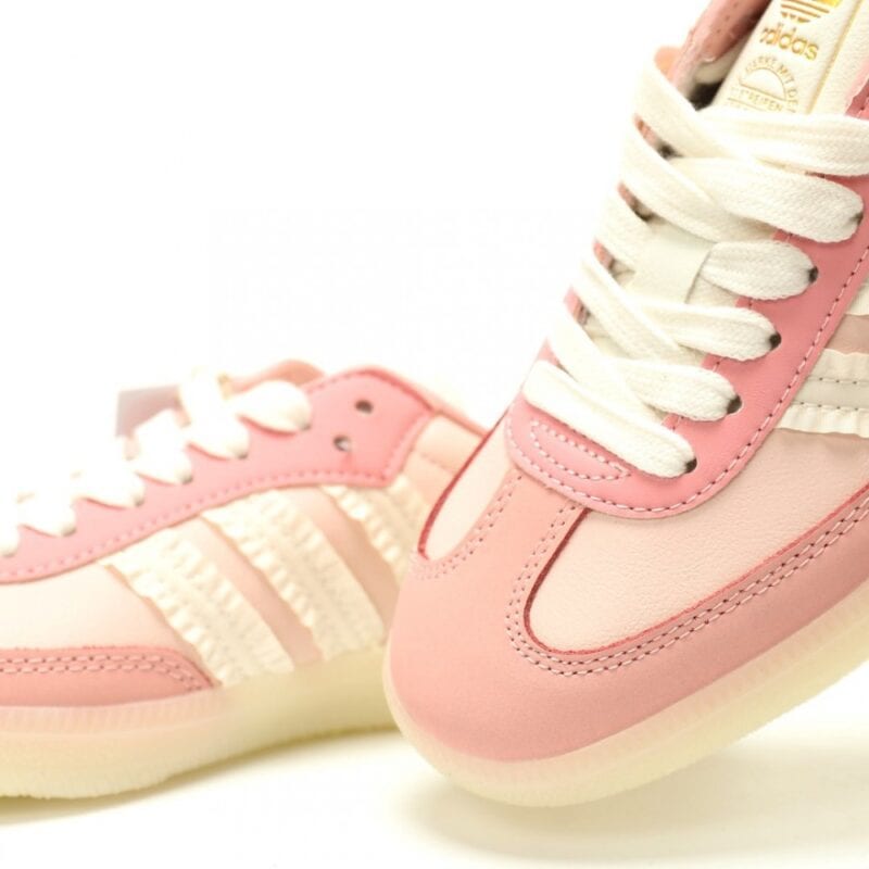 【AT15053】アディダス オリジナルス Samba OG スニーカー ピンクカラー 鮮やかな女性らしい美学とストリートファッション | Adidas Samba