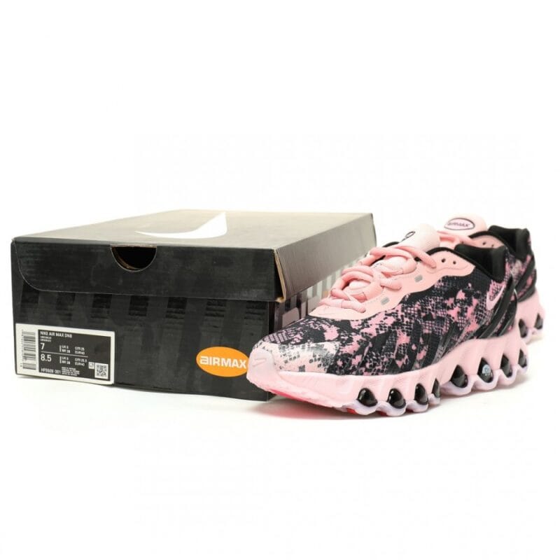 【AT15055】Nike Air Max DN Premium シューズ - 蟒蛇柄とブラックピンク - 優れたクッション性とファッション性 | Nike Air Max