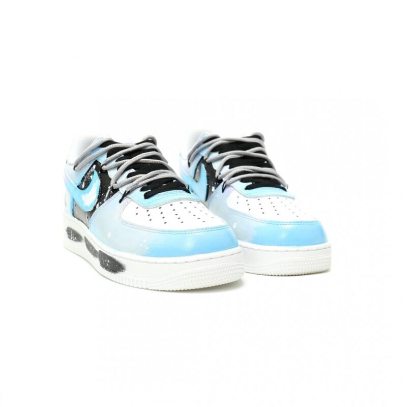 【AT15058】ナイキ Air Force 1 Low グラフィティアートデザイン スニーカー | Nike x Off-White