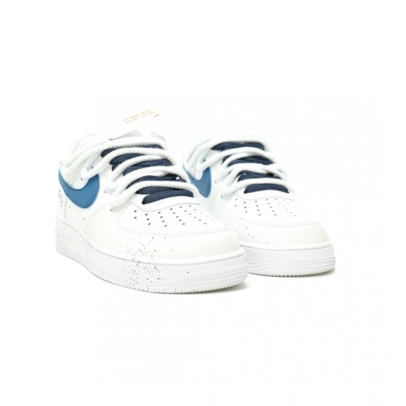 【AT15059】ナイキ Air Force 1 '07 ロー ホワイトブルー 高品質レザー | Off-White x Nike