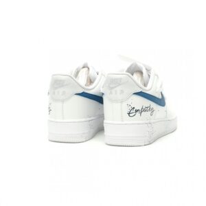 【AT15059】ナイキ Air Force 1 '07 ロー ホワイトブルー 高品質レザー | Off-White x Nike