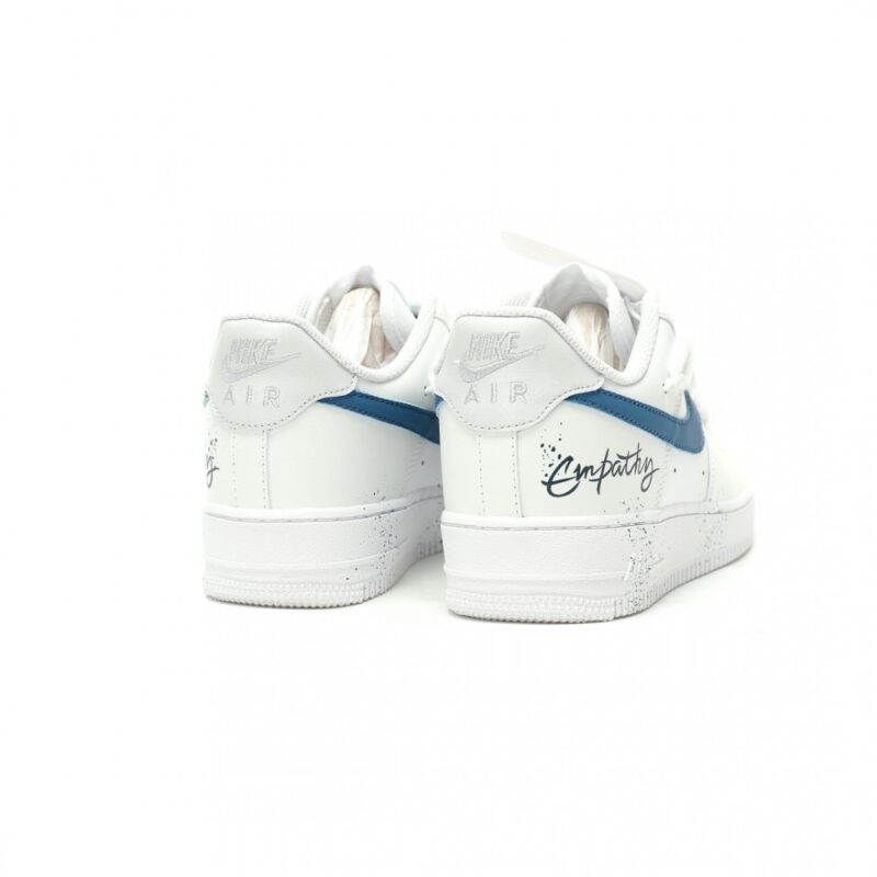 【AT15059】ナイキ Air Force 1 '07 ロー ホワイトブルー 高品質レザー | Off-White x Nike