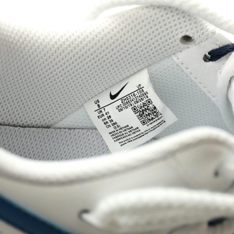 【AT15059】ナイキ Air Force 1 '07 ロー ホワイトブルー 高品質レザー | Off-White x Nike