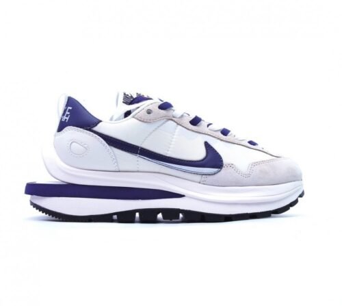 【AT1506】Sacai x Nike ナイキワッフルとサカイコラボのLDWaffle/Sacaiのオックスフォード布+スウェード素材の厚底靴。オリジナルの引き出し付きのギフトボックスと日本の解体美学が融合したコラボレーション。