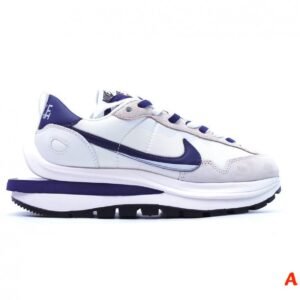 【AT1506】Sacai x Nike ナイキワッフルとサカイコラボのLDWaffle/Sacaiのオックスフォード布+スウェード素材の厚底靴。オリジナルの引き出し付きのギフトボックスと日本の解体美学が融合したコラボレーション。