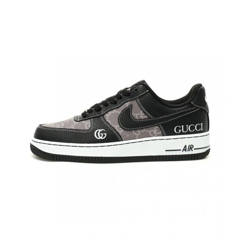 【AT15061】ナイキ x グッチコラボ Air Force 1 Low スニーカー | Nike x Gucci