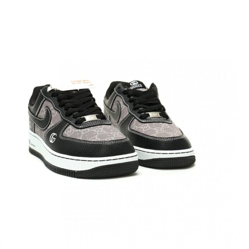【AT15061】ナイキ x グッチコラボ Air Force 1 Low スニーカー | Nike x Gucci