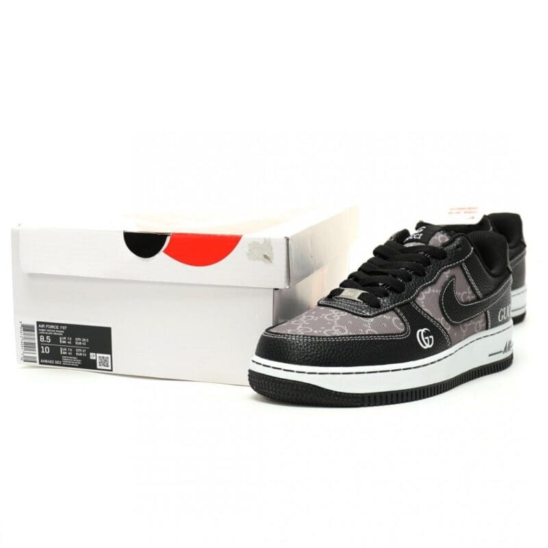 【AT15061】ナイキ x グッチコラボ Air Force 1 Low スニーカー | Nike x Gucci