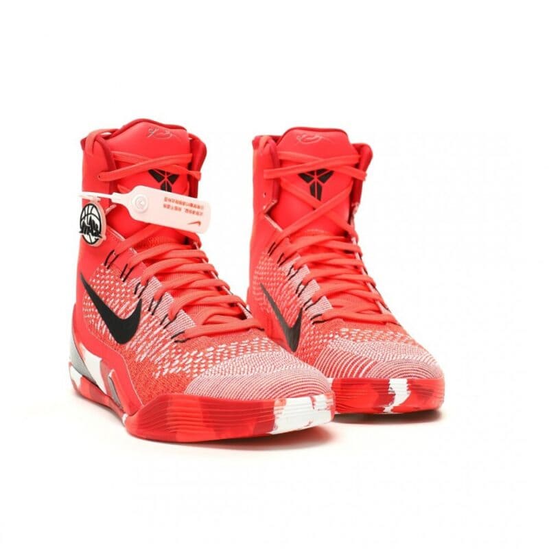 【AT15069】ナイキ コービー 9 エリート プロトロ ハイ - クリスマスレッド バスケットボールシューズ | Kobe