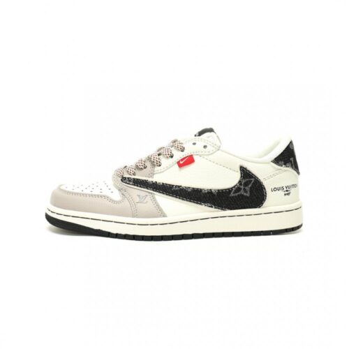 980799293_1 【AT15071】ナイキ x ルイ・ヴィトン x トラビス・スコットコラボAir Jordan 1 Lowスニーカー | Nike x Louis Vuitton