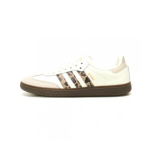 【AT15092】アディダスオリジナルスSamba OG レオパード柄靴 - ドイツのサッカーカルチャーと現代のストリートファッションの融合 | Adidas Samba